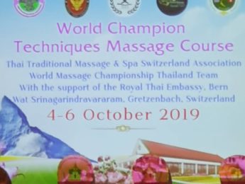 World Champion Techniques Massage Course 2019