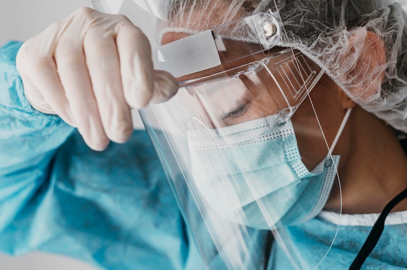 Nurse with mask